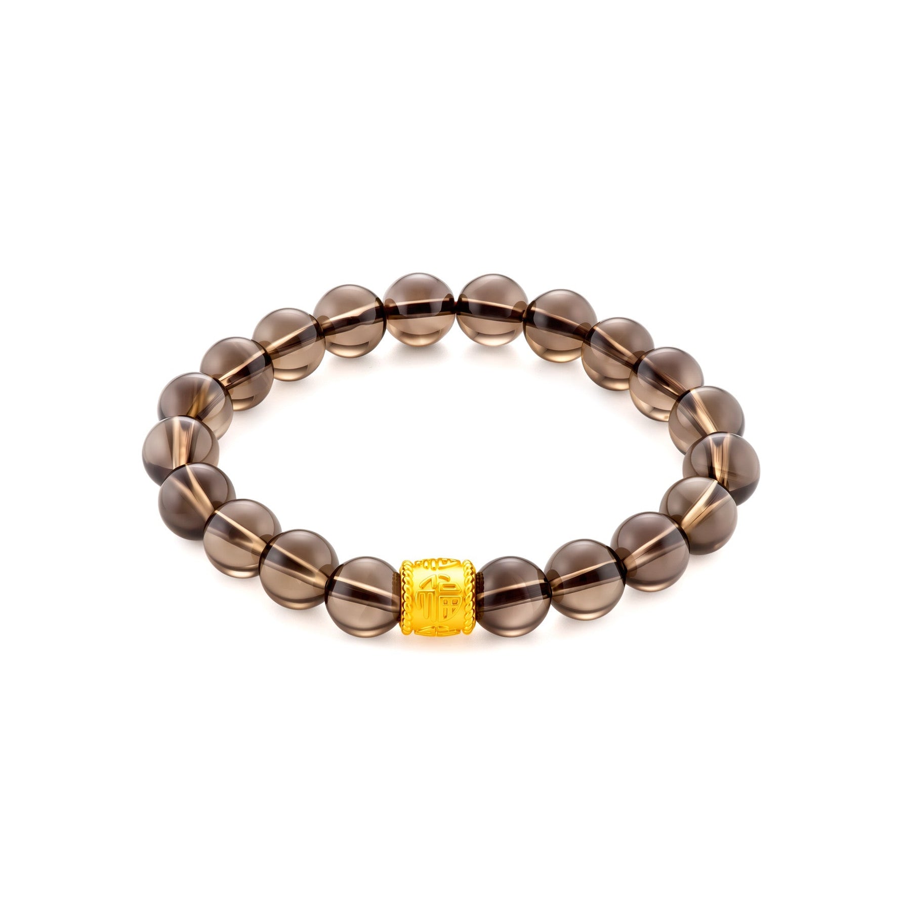 916 Gold Lucky Barrel Bracelet