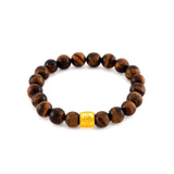 916 Gold Lucky Barrel Bracelet