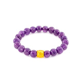 916 Gold Lucky Barrel Bracelet