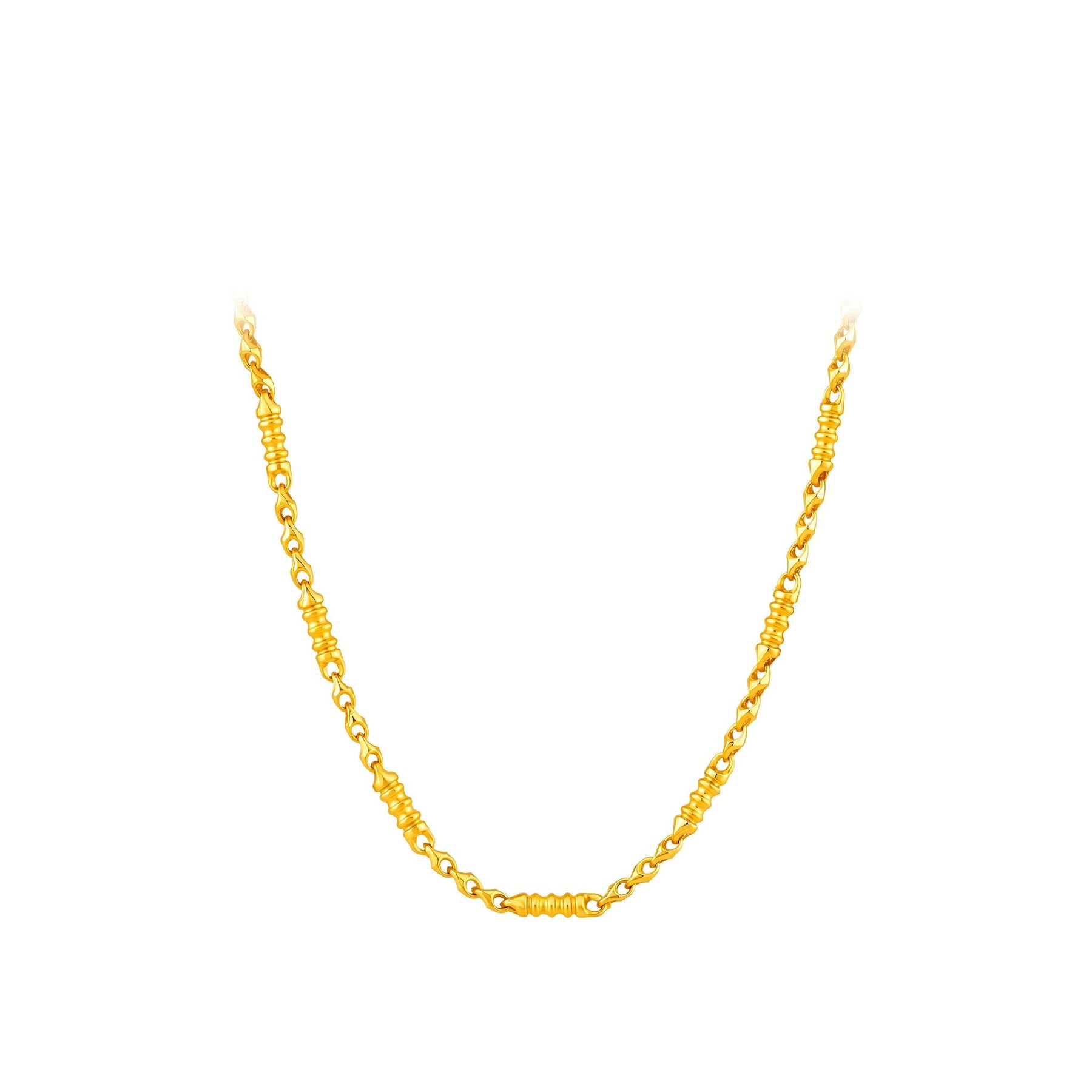 916 Gold Luminary Link Chain