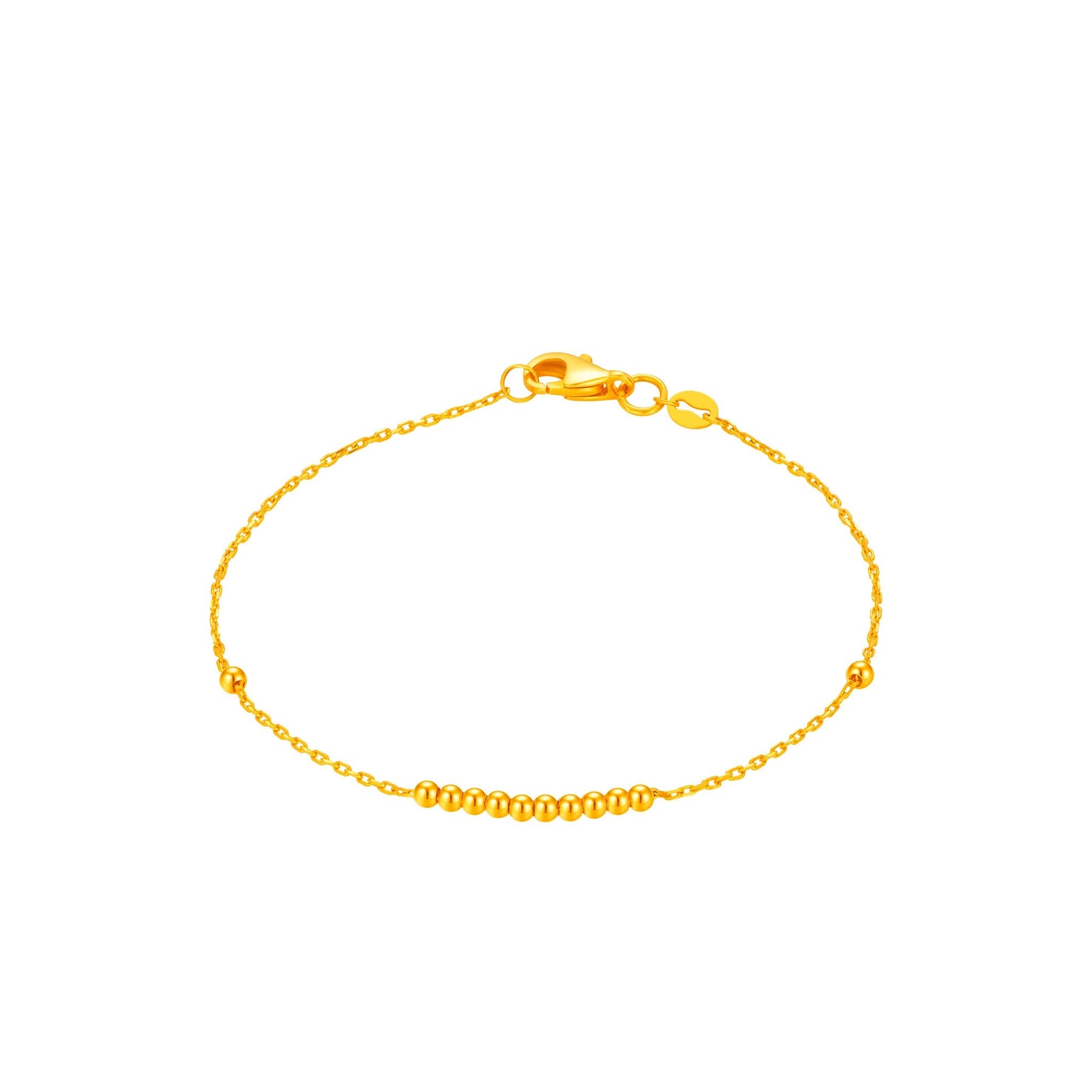 916 Gold Midi Beads Bracelet