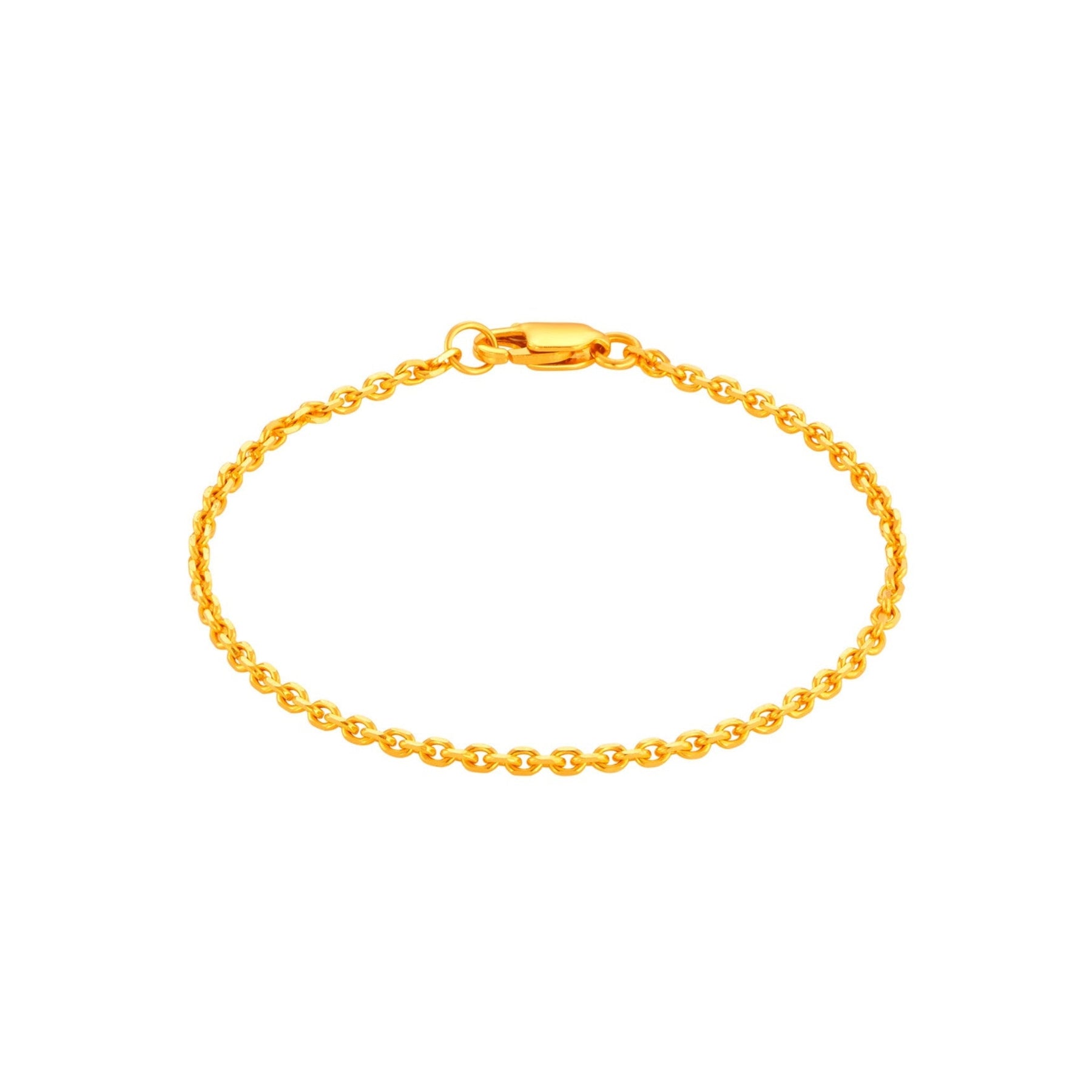 916 Gold Mini Wanzi 万字 Bracelet