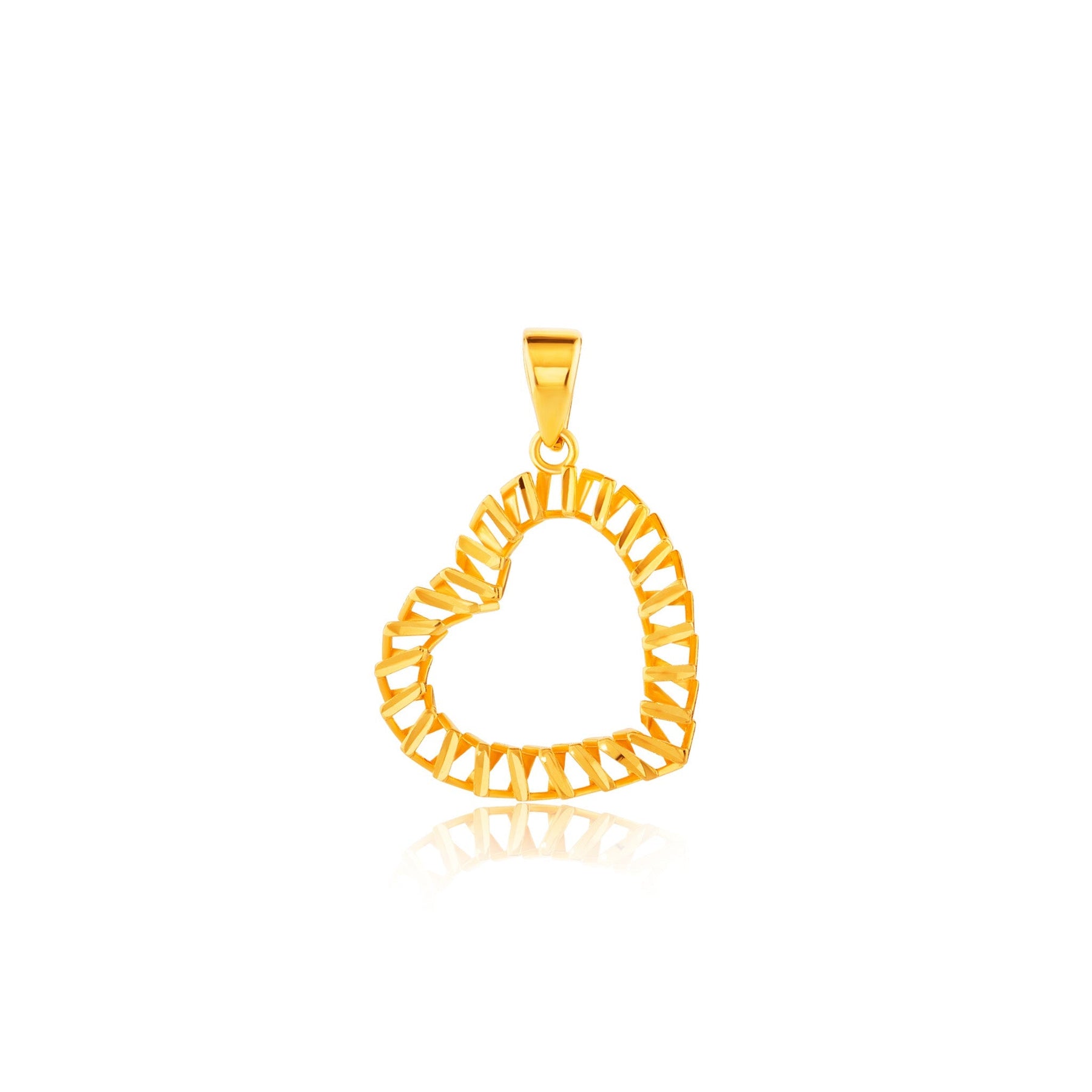 916 Gold Moda Love Pendant