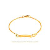 916 Gold Nova Whispers Bracelet