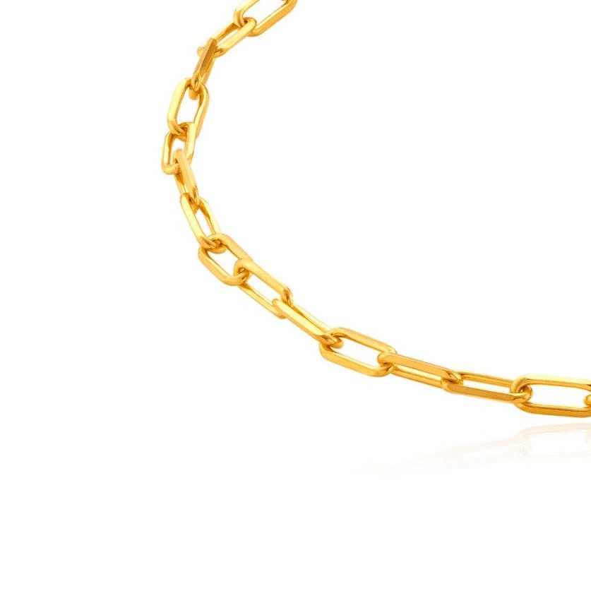 916 Gold Petite Link Bracelet