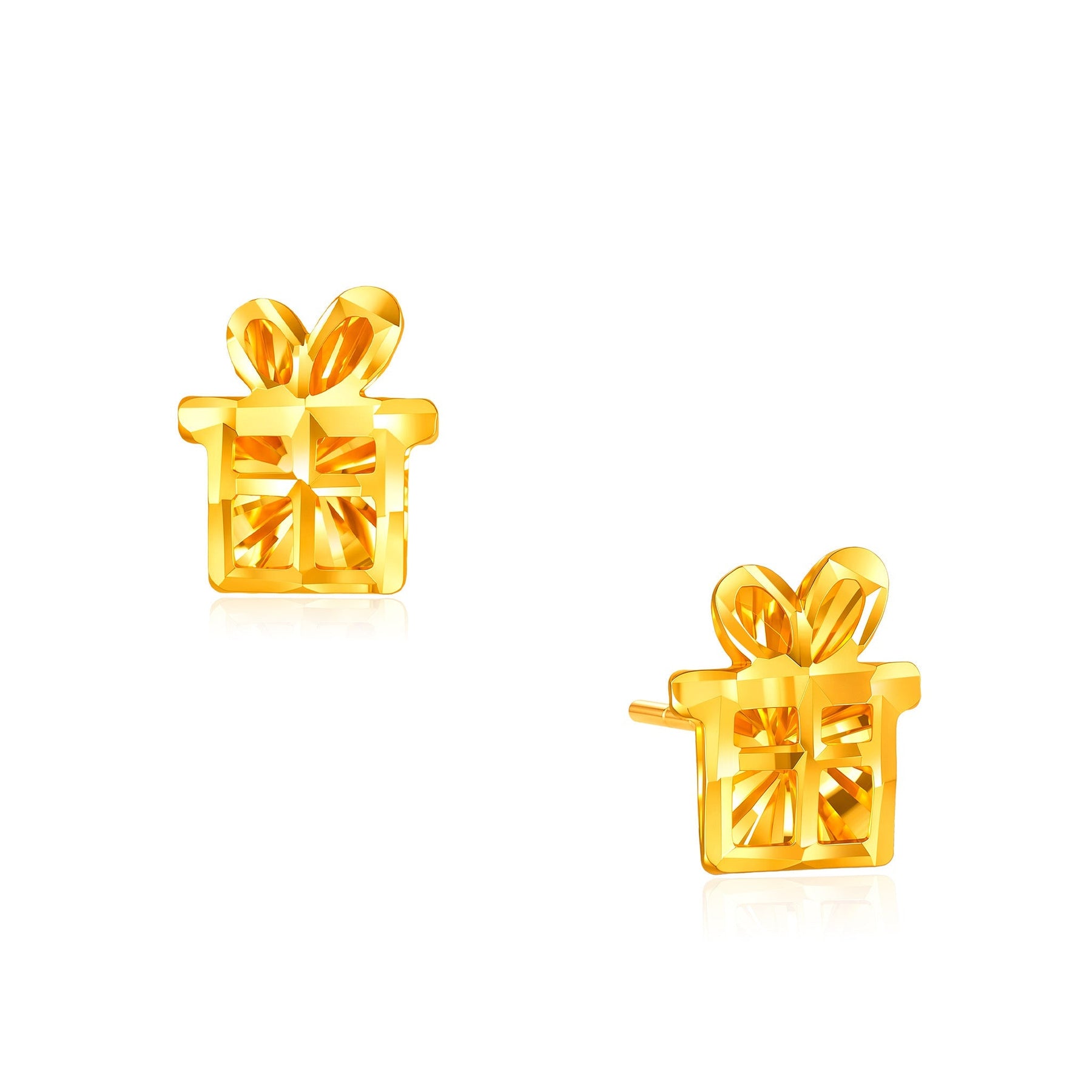 916 Gold Precious Gift Earrings