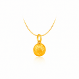 916 Gold Prosperity Dumpling Pendant (For TikTok)