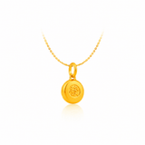 916 Gold Prosperity Dumpling Pendant (For TikTok)
