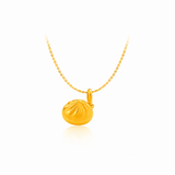 916 Gold Prosperity Dumpling Pendant (For TikTok)