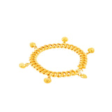 916 Gold Pure Heart Bracelet