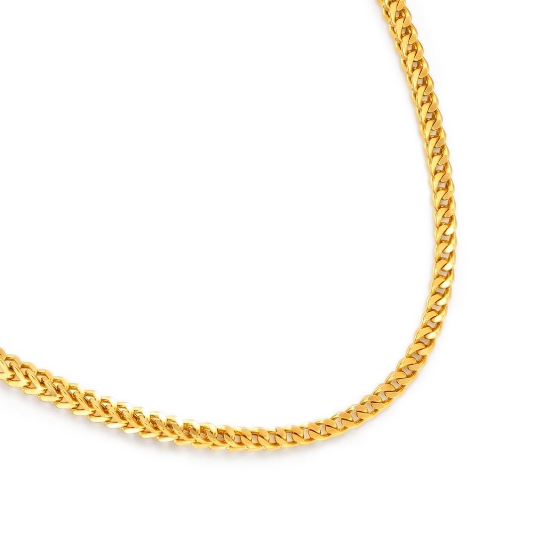 916 Gold Renzi 人字 Chain