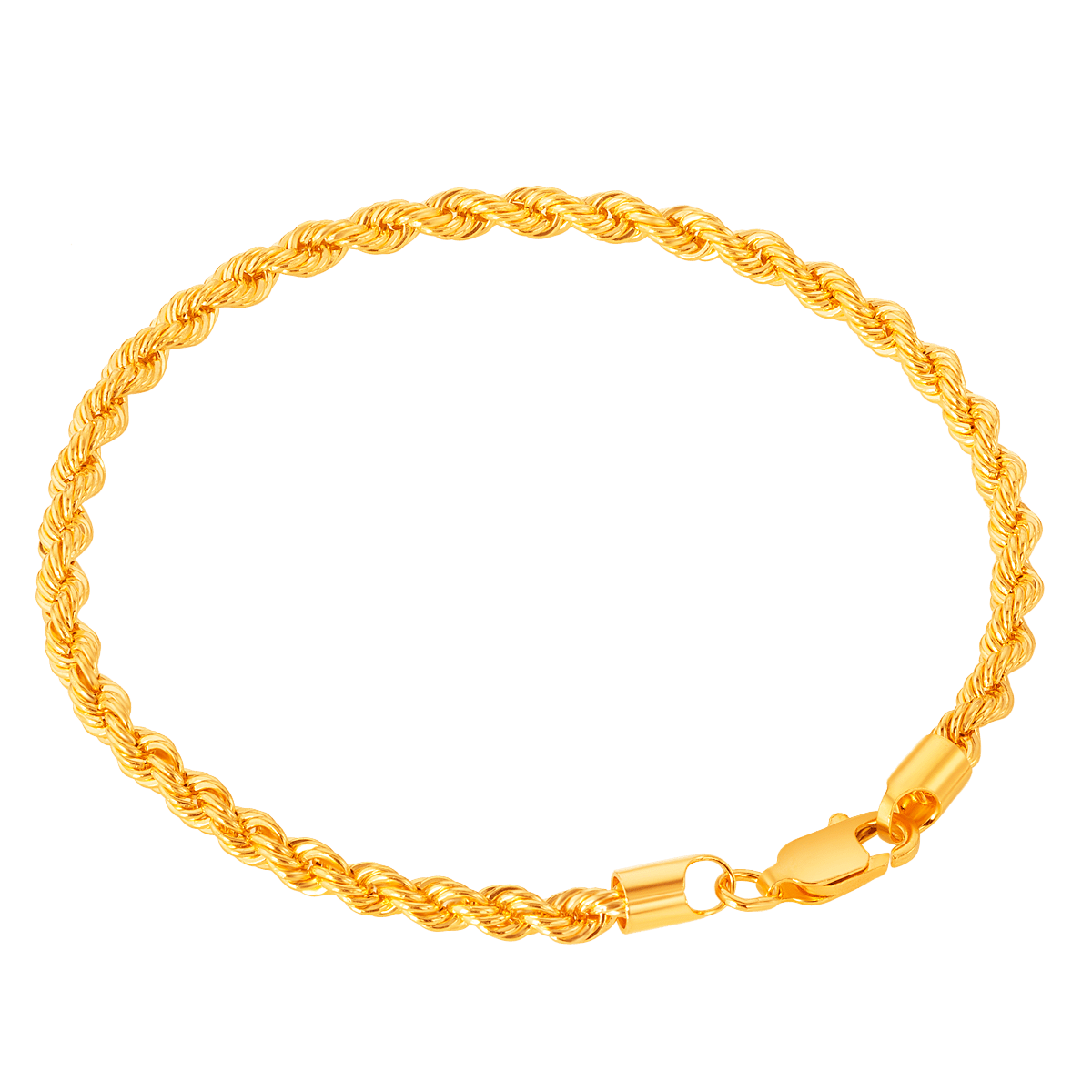 916 Gold Rope Bracelet