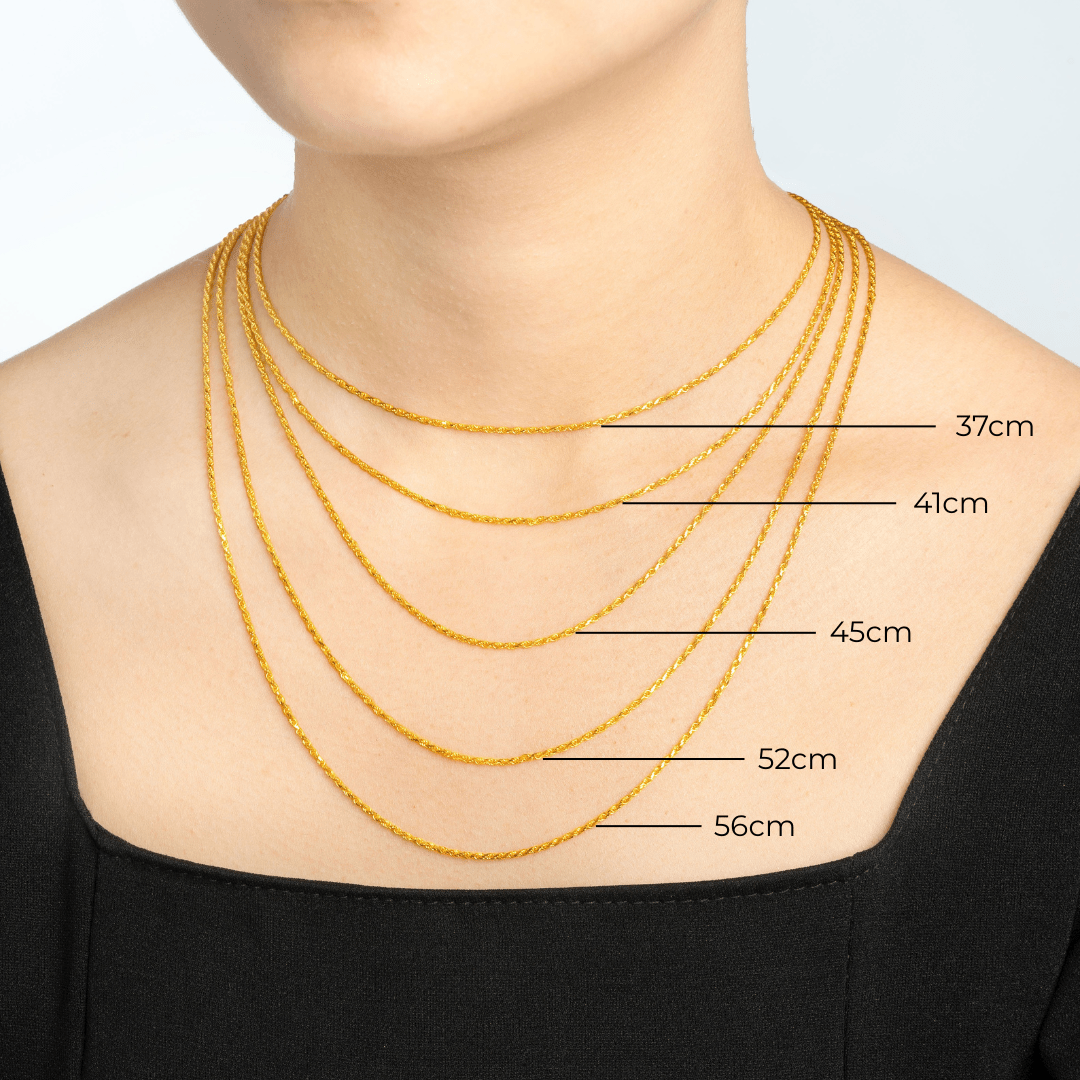 916 Gold Rope Chain (Hollow)