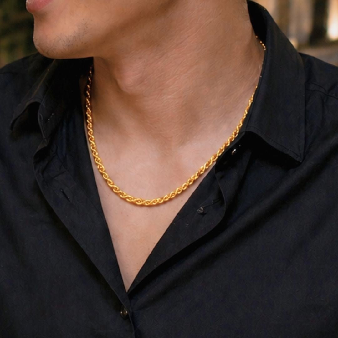 916 Gold Rope Chain (Solid)