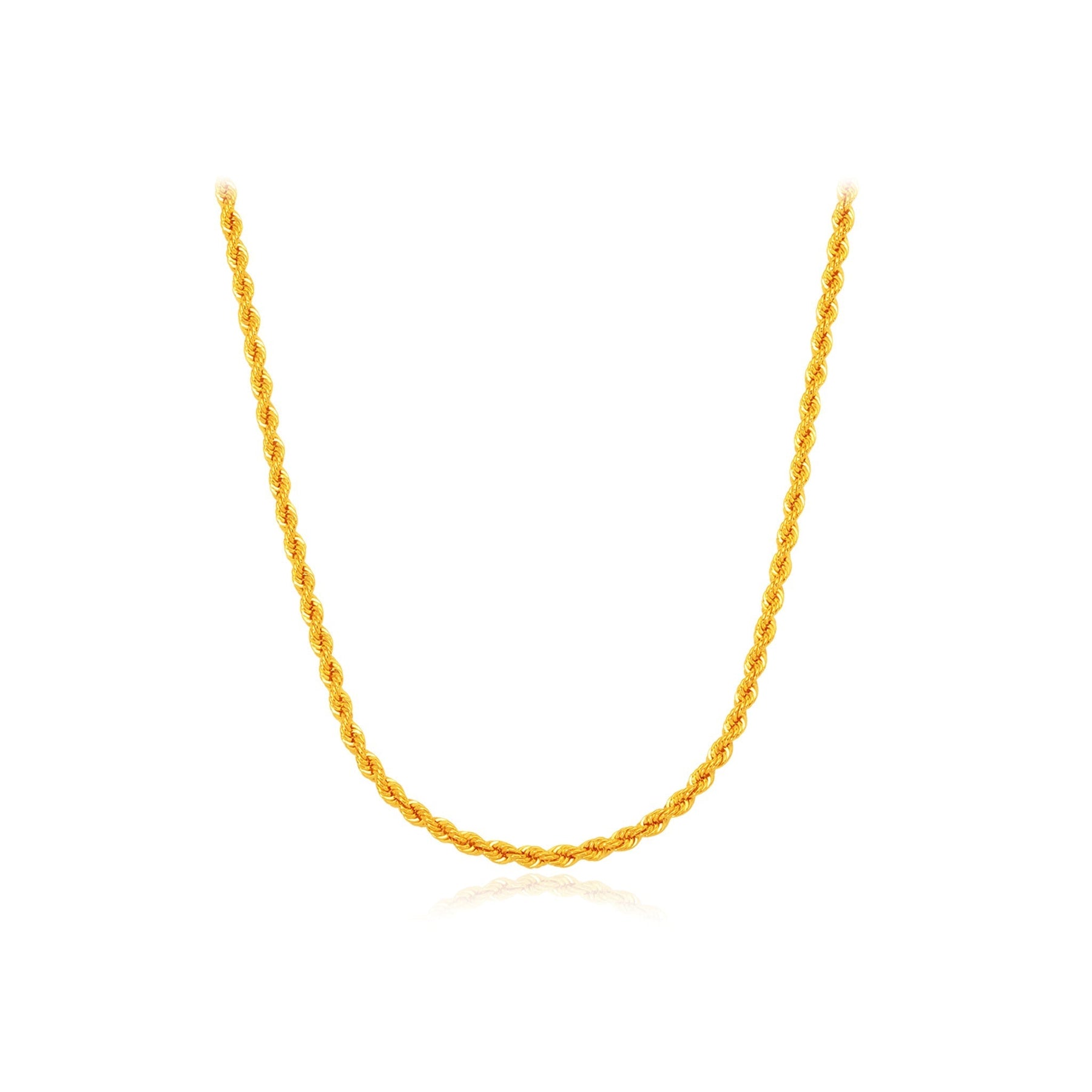 916 Gold Rope Chain (Solid)