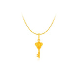 916 Gold Royale Key Pendant