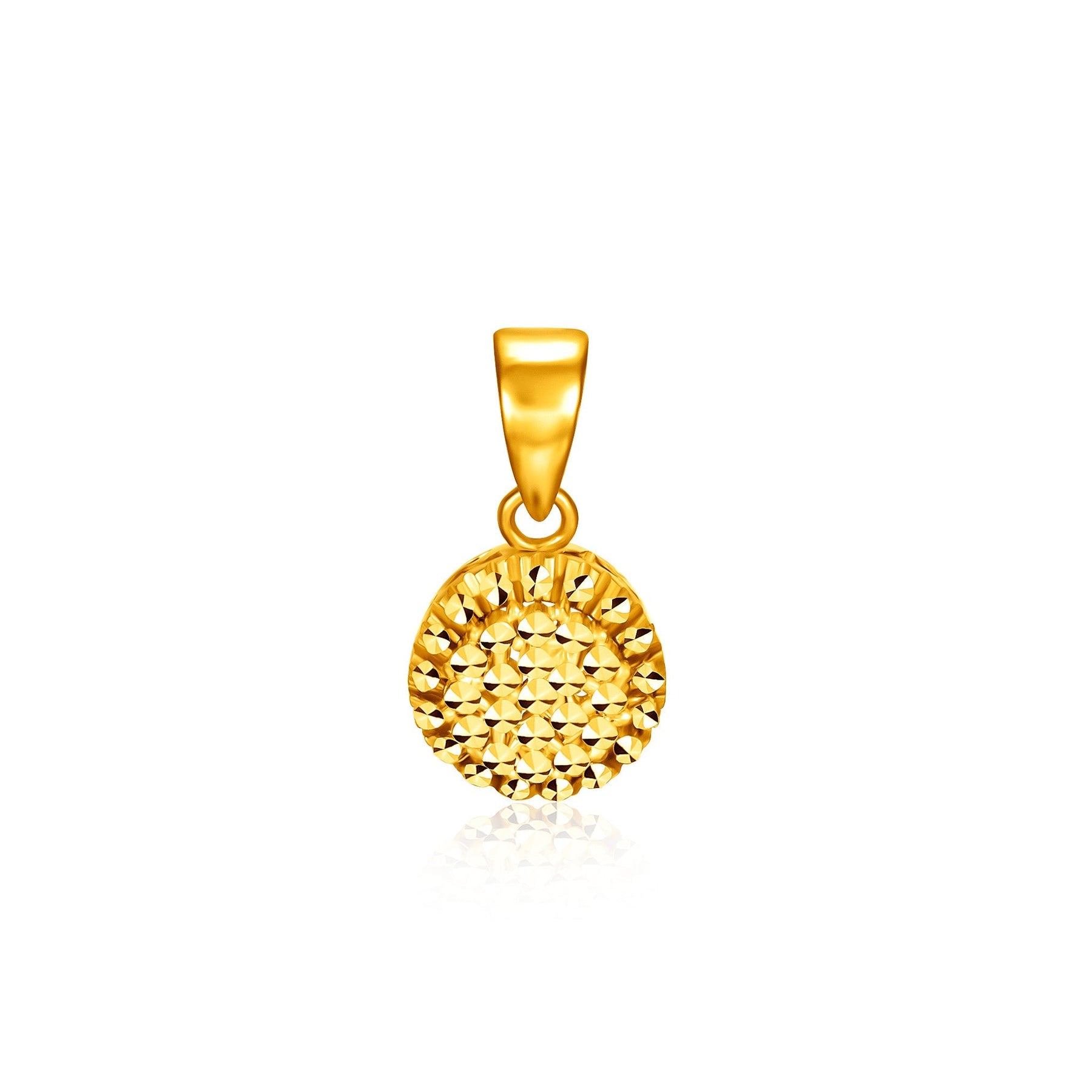 916 Gold Shimmer Pendant