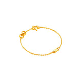 916 Gold Star Delight Bracelet