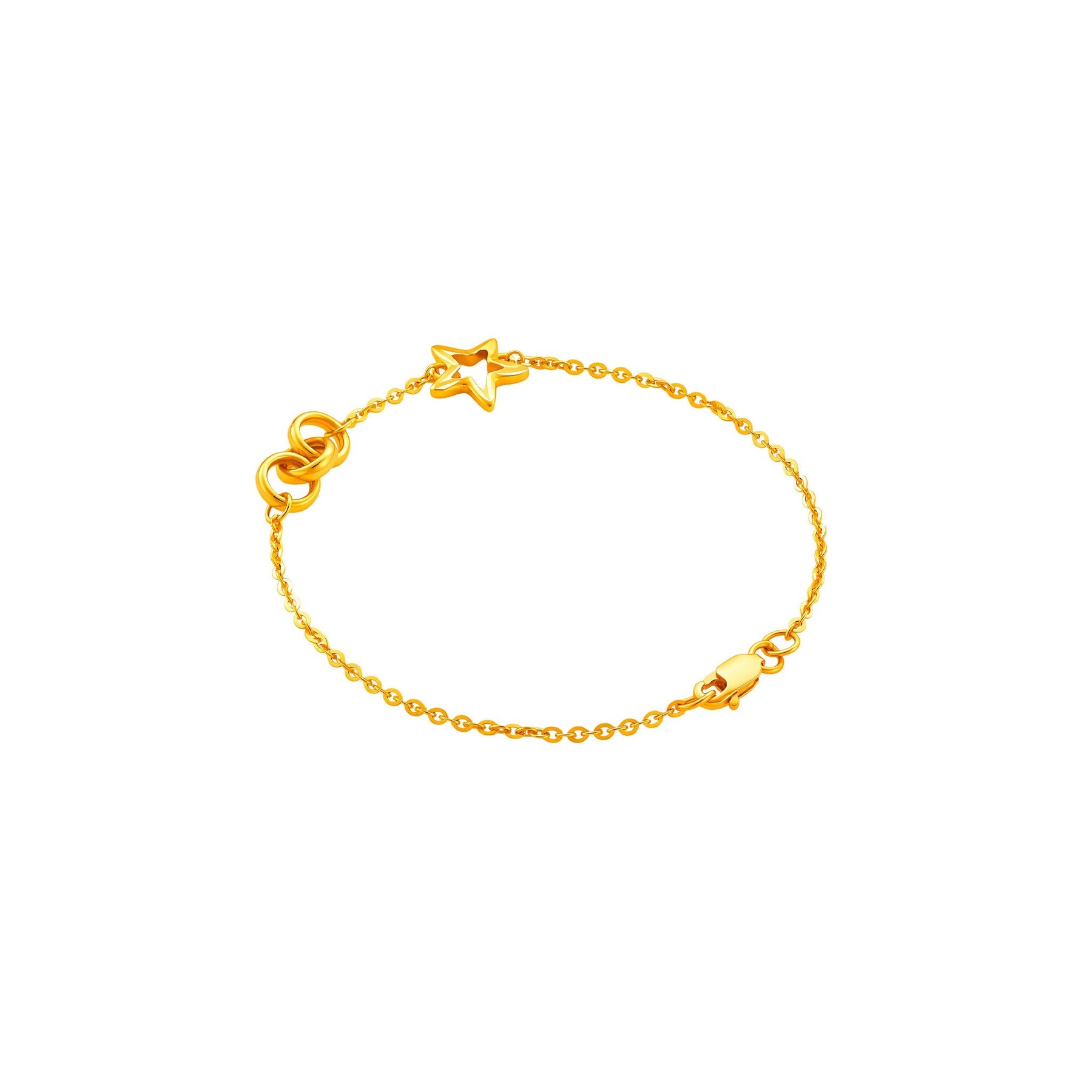 916 Gold Star Delight Bracelet