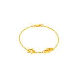916 Gold Star Delight Bracelet