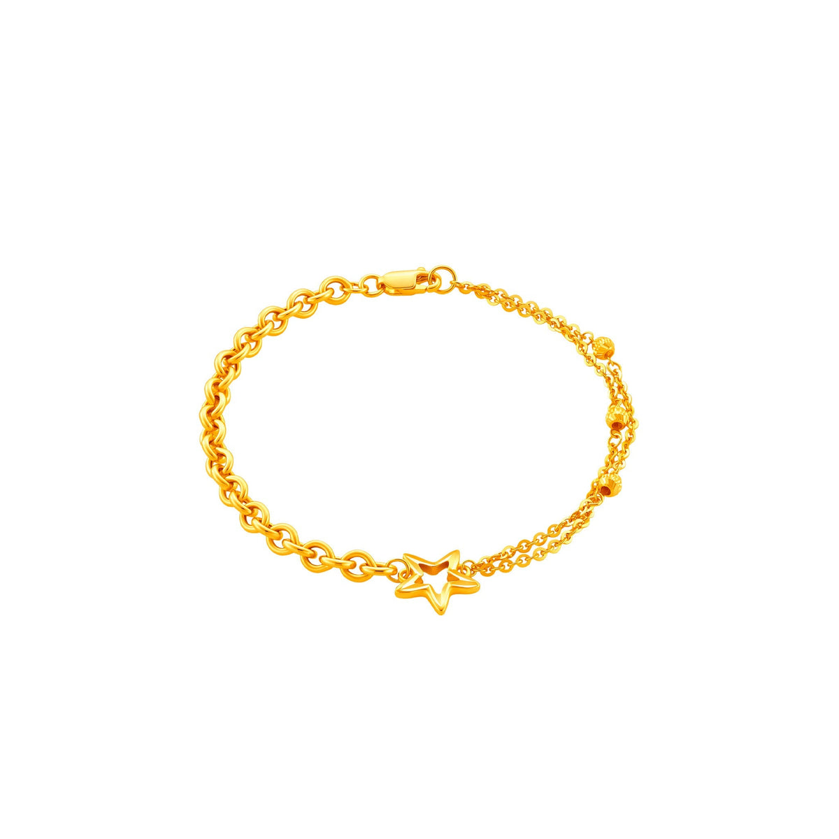 916 Gold Starry Dreams Bracelet