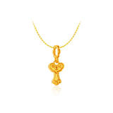 916 Gold Success Ruyi Pendant