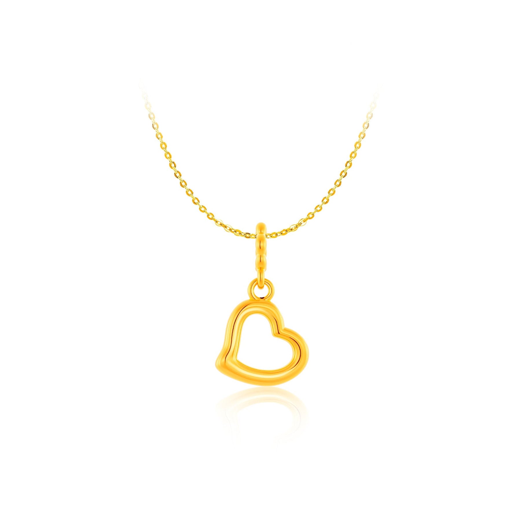 916 Gold Sweet Heart Pendant