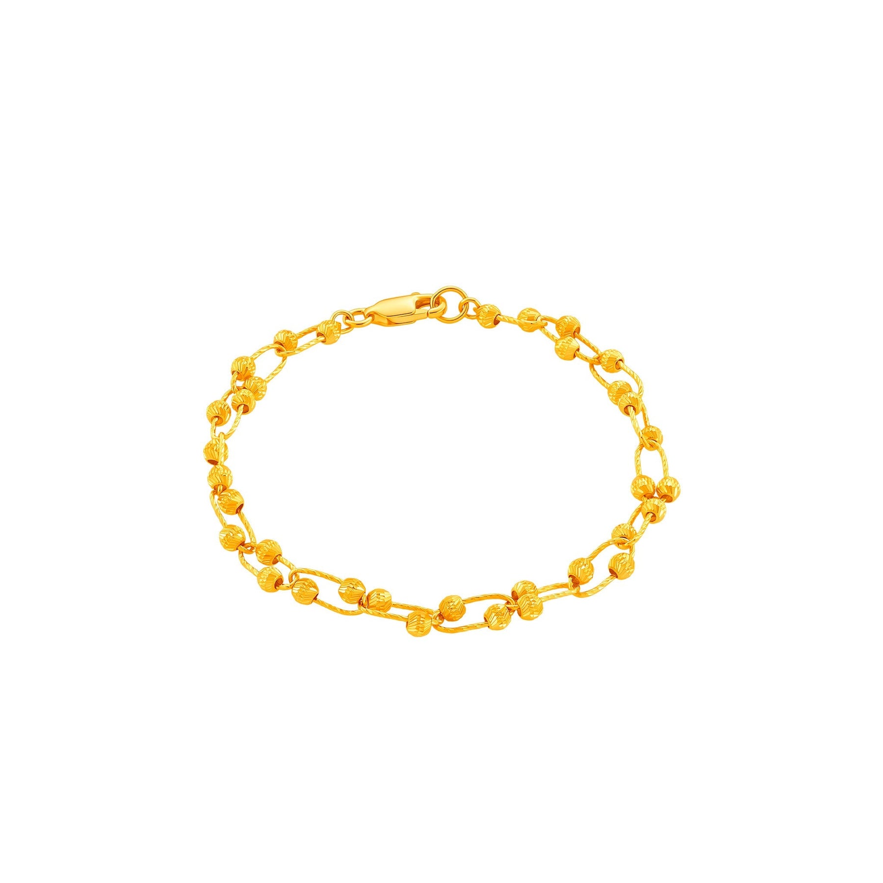 916 Gold Twinkle Glow Bracelet
