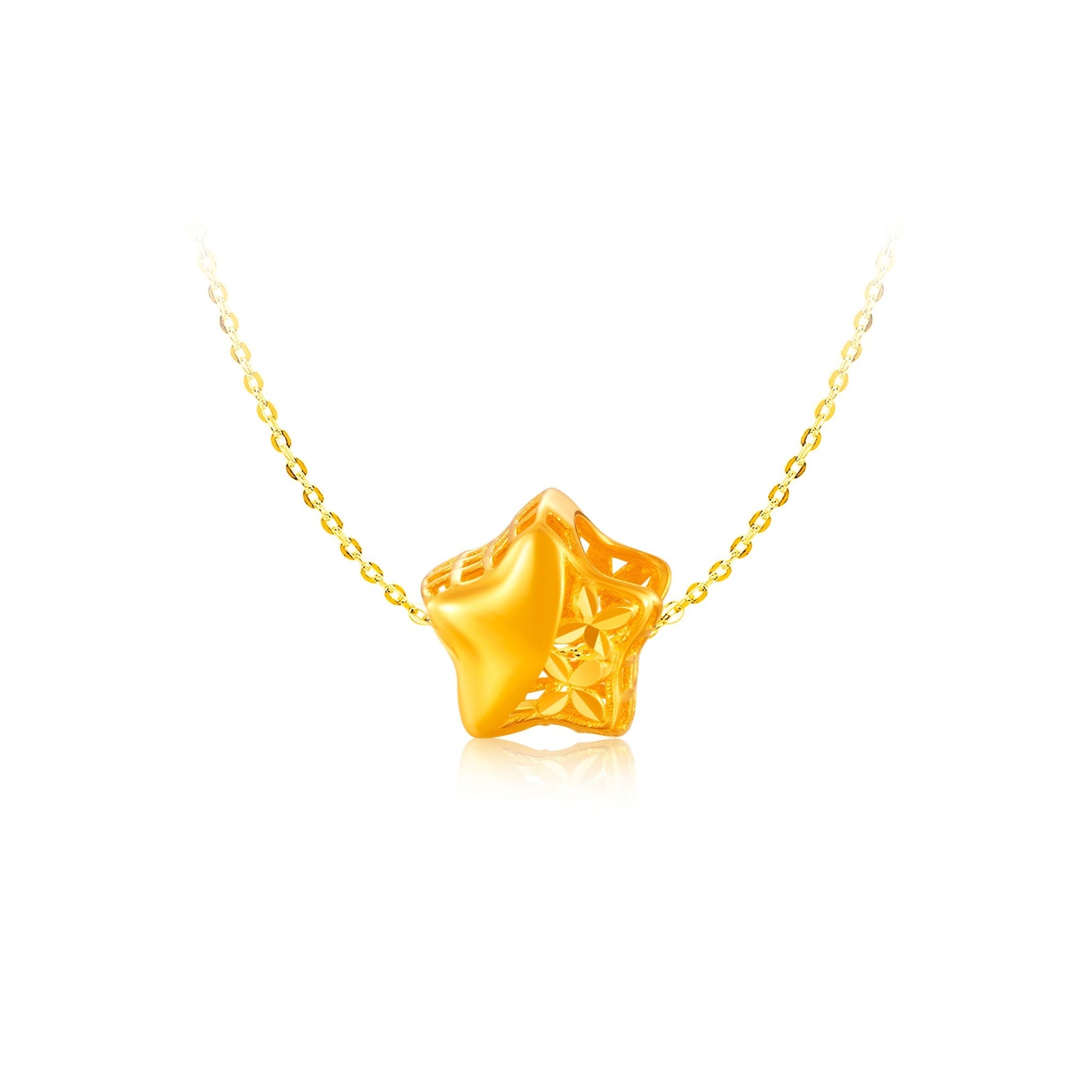 916 Gold Twinkle Pendant