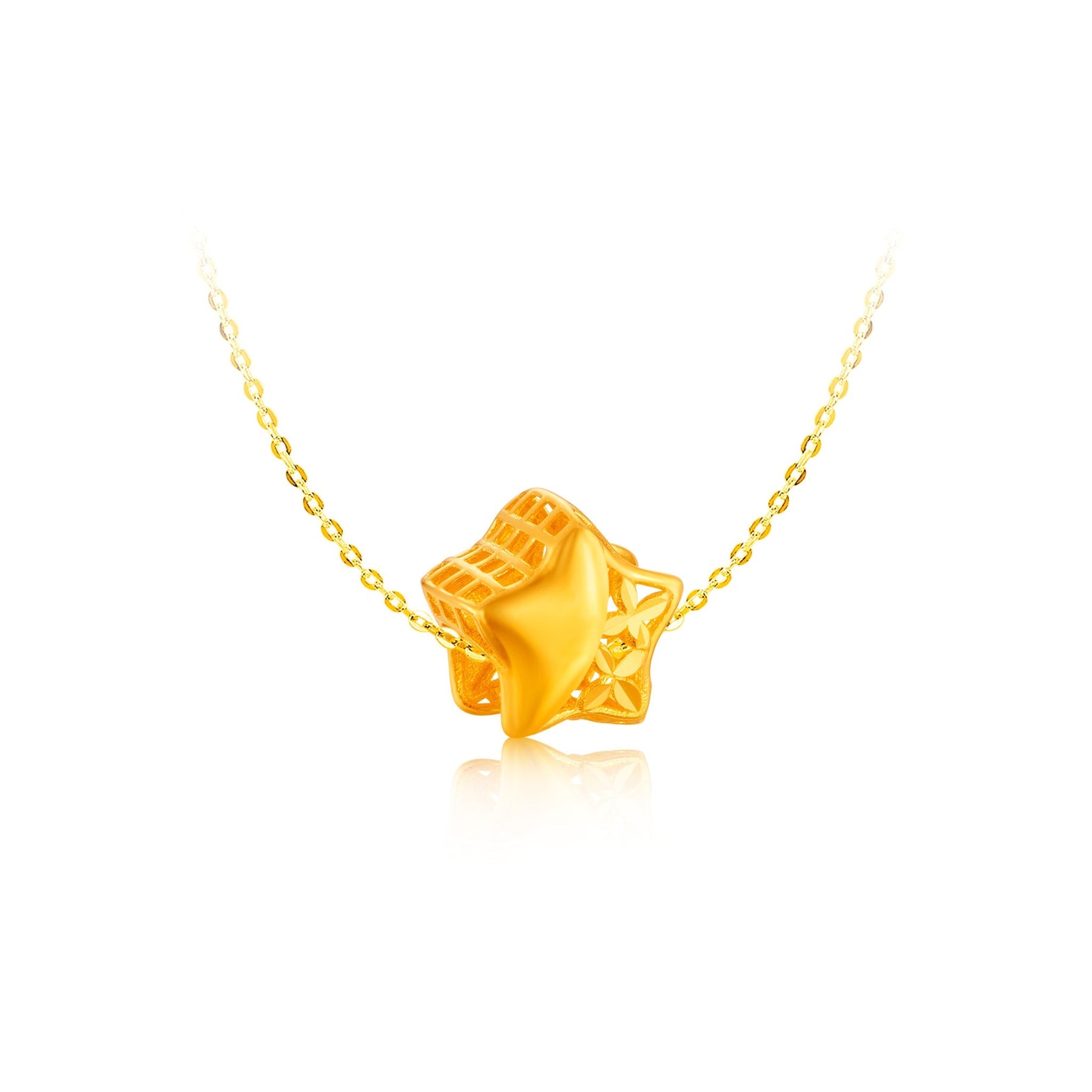 916 Gold Twinkle Pendant