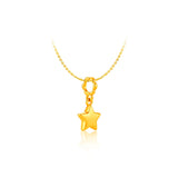 916 Gold Twinkle Star Pendant (For TikTok)