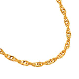 916 Gold Twisted Chain