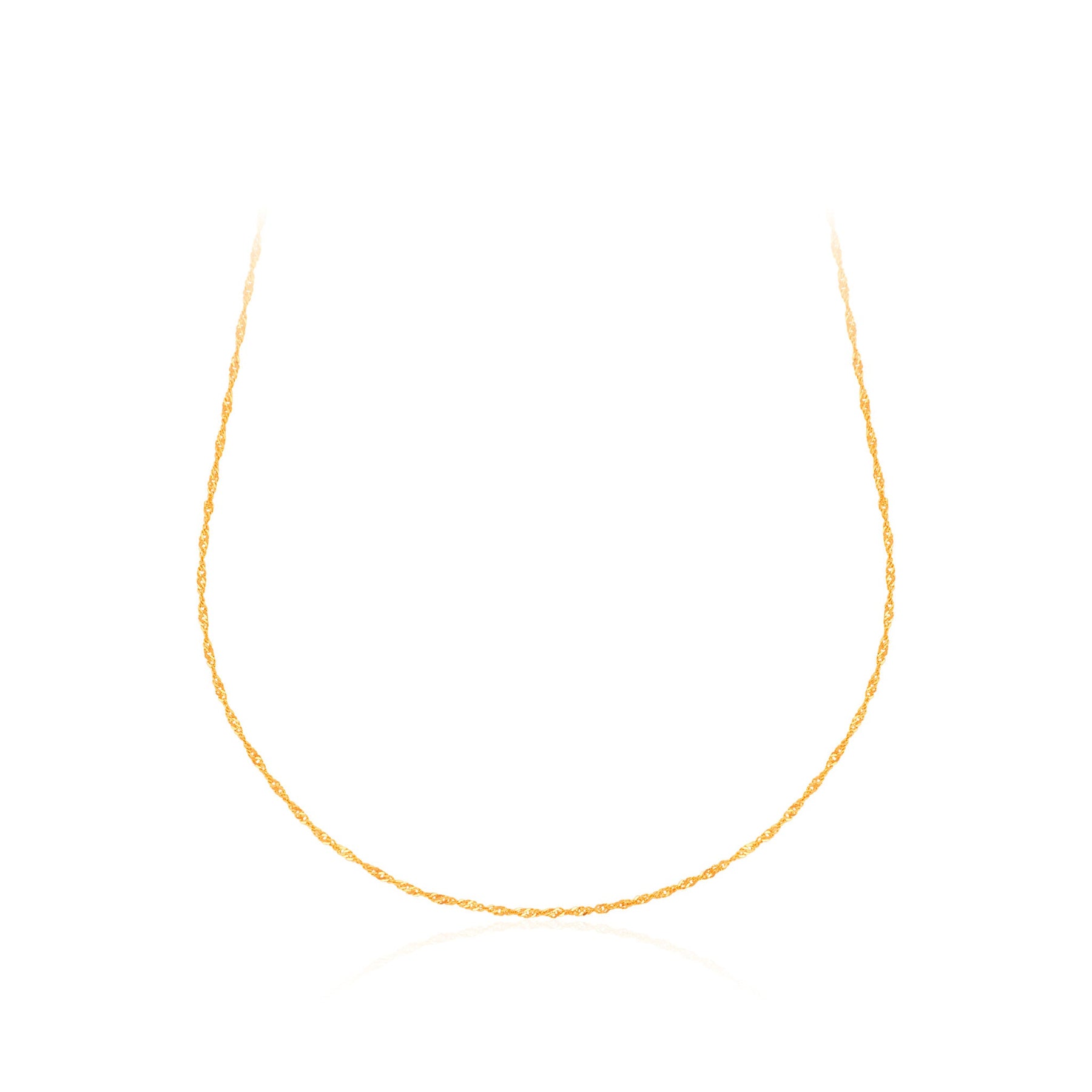 916 Gold Twisted Chain