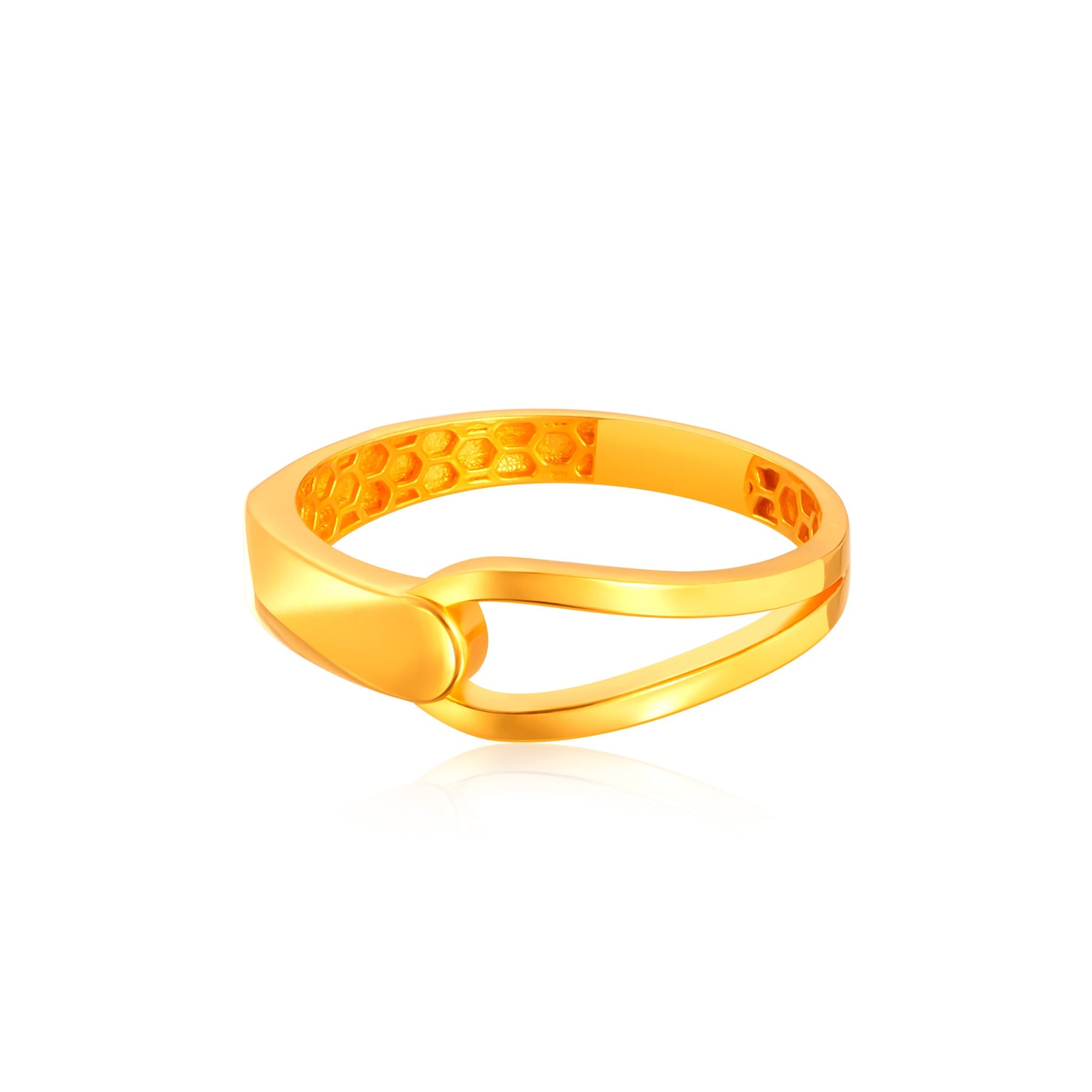 916 Gold Unity Ring