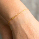 916 Gold Urban Link Bracelet