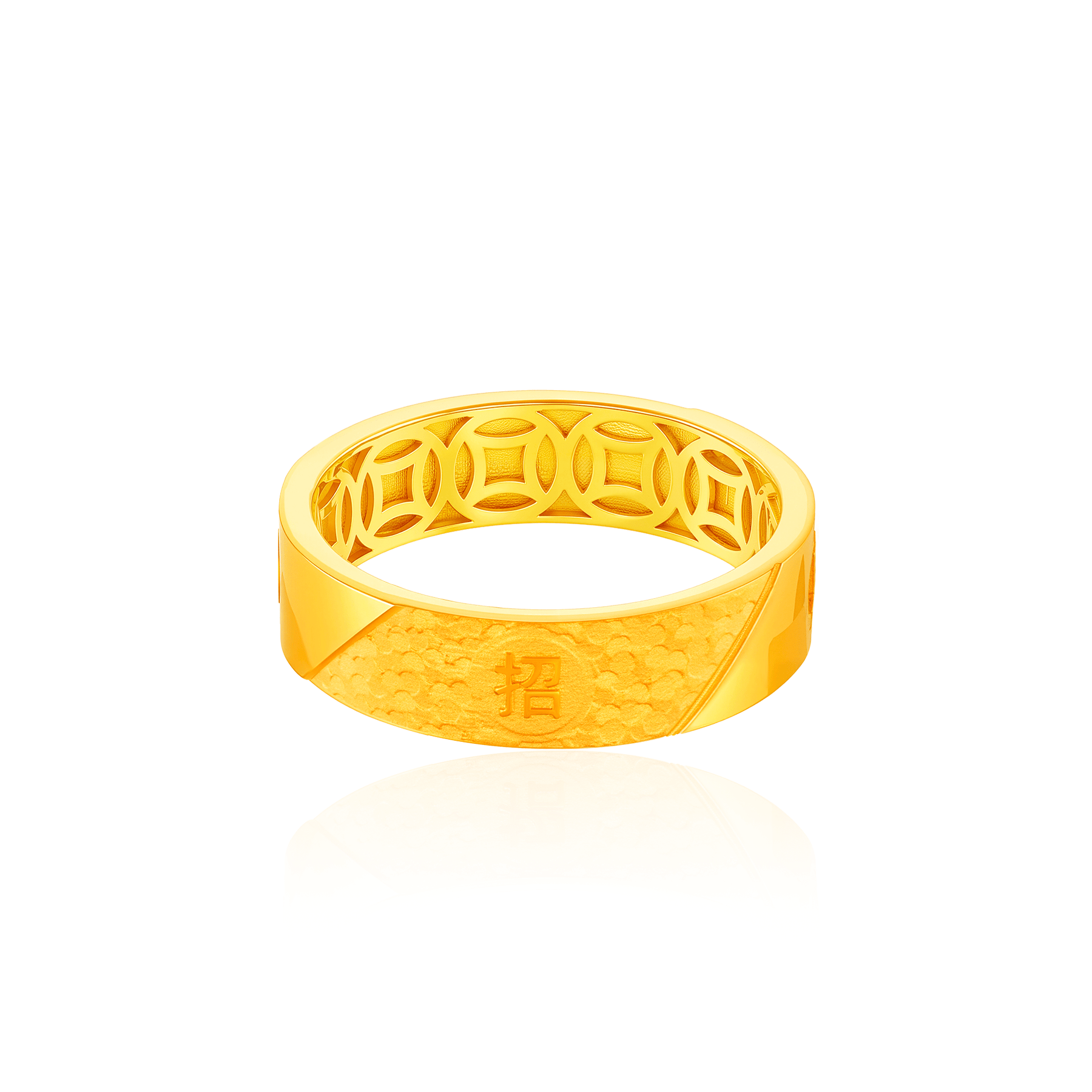 916 招财进宝 Golden Fortune Coin Ring