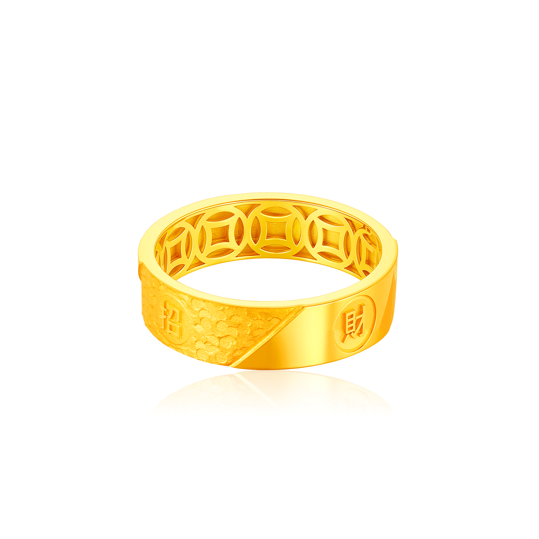 916 招财进宝 Golden Fortune Coin Ring
