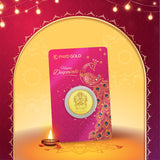 999 Deepavali / Diwali Gold Coin