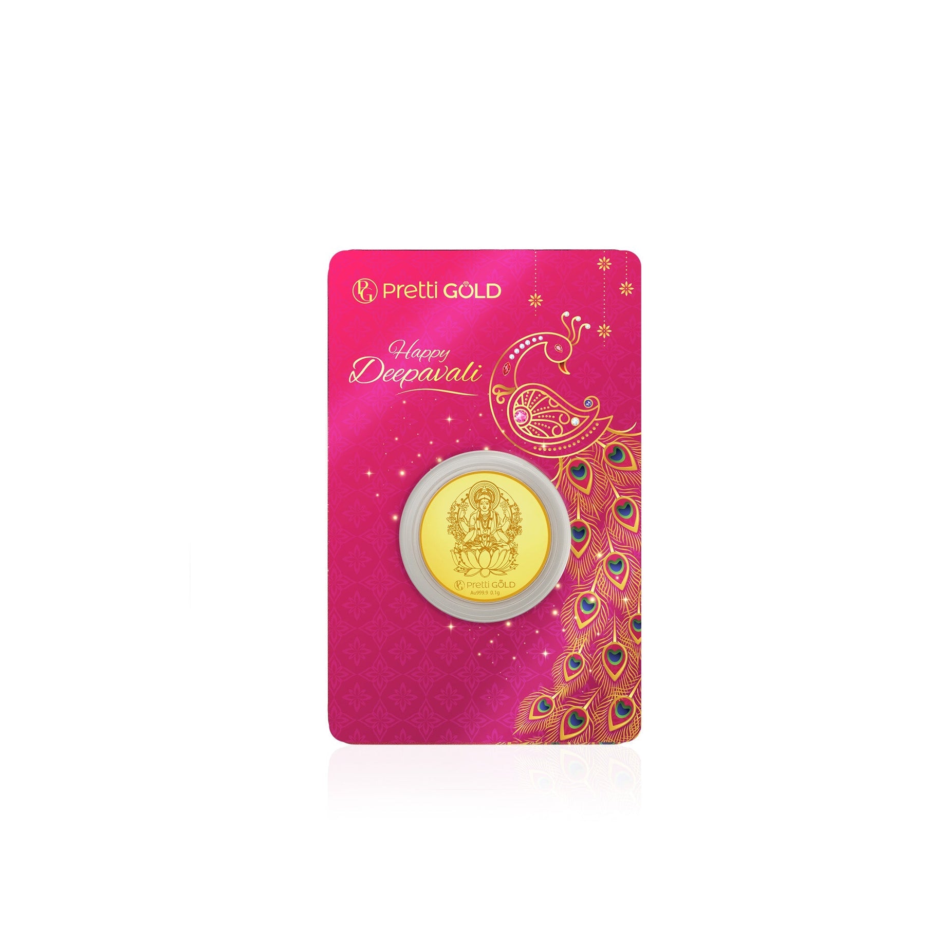 999 Deepavali / Diwali Gold Coin