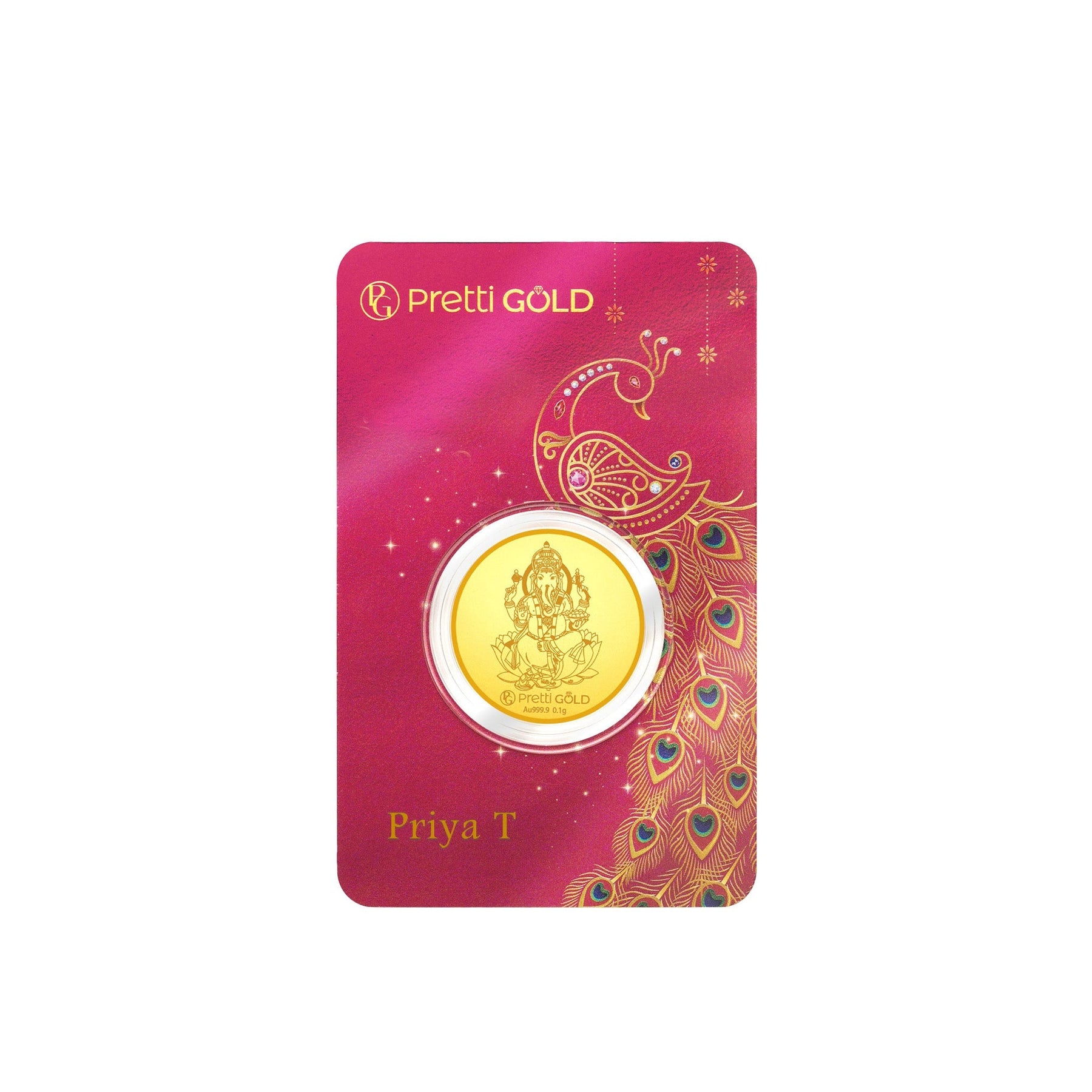 999 Deepavali / Diwali Gold Coin