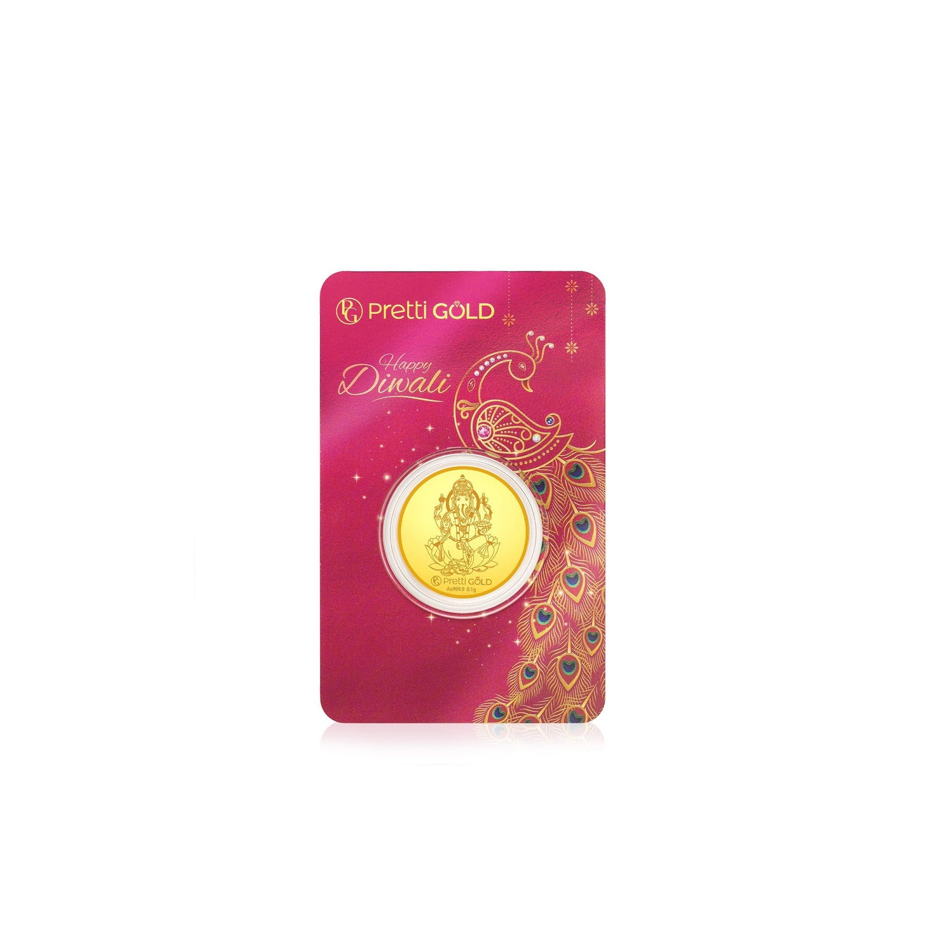 999 Deepavali / Diwali Gold Coin