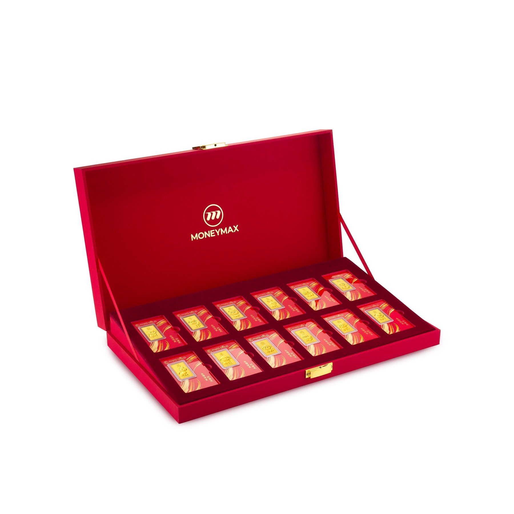 999 Gold 十二福星 12 Lucky Treasures Zodiac Pretti Gold Bar