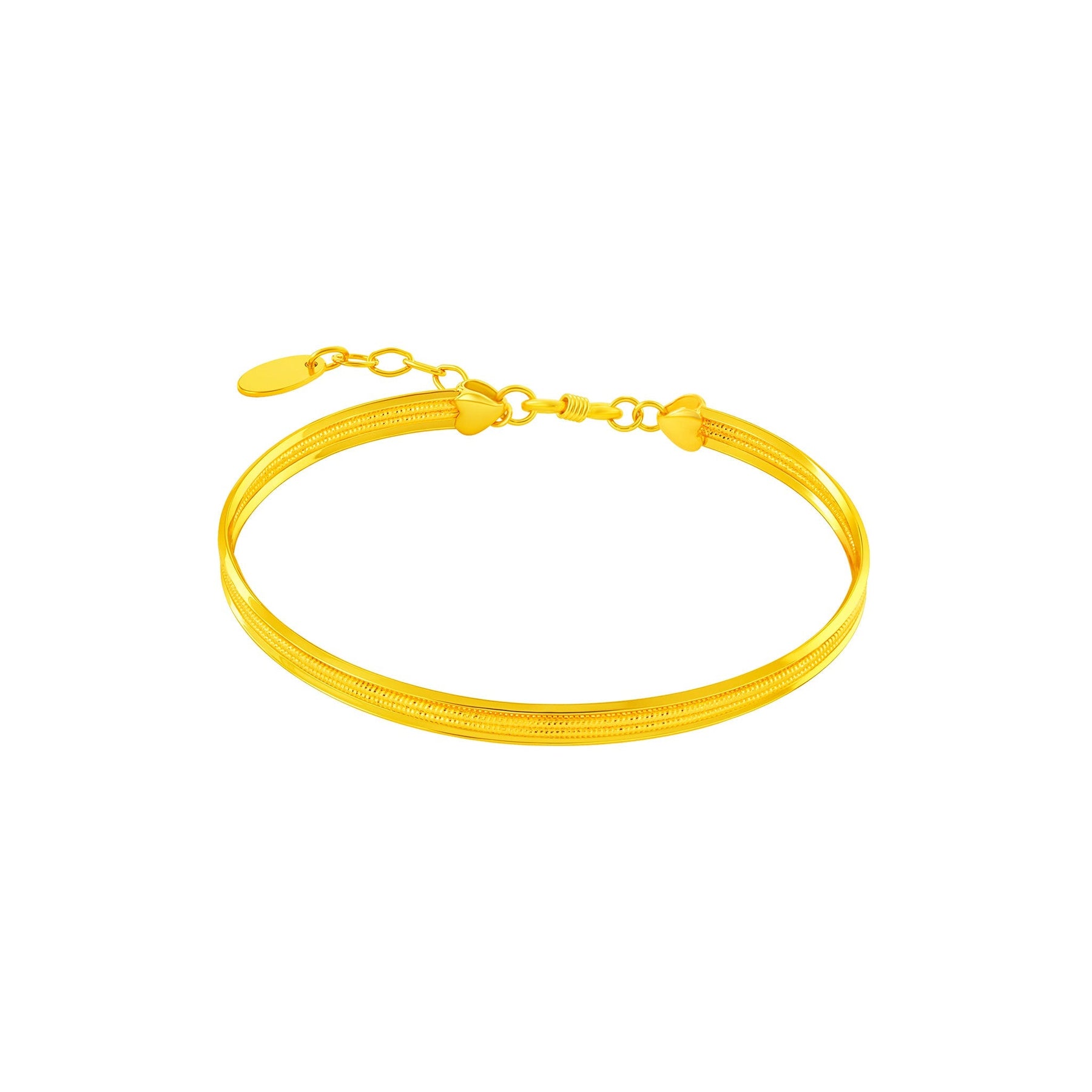 999 Gold Atelier Line Bangle