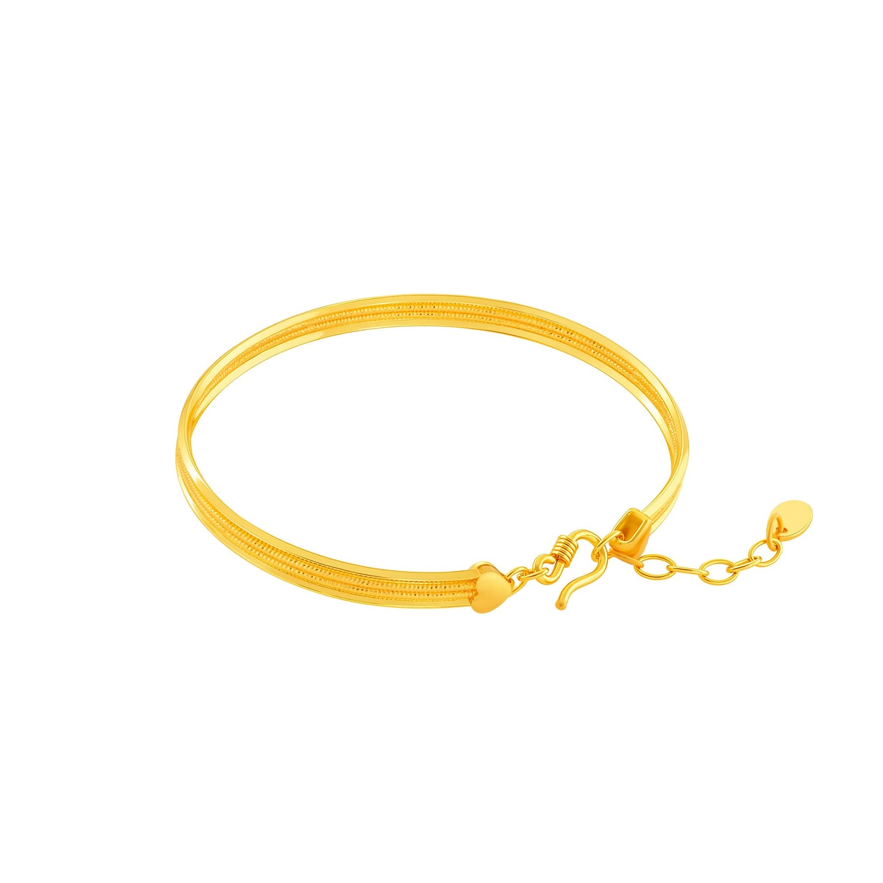 999 Gold Atelier Line Bangle