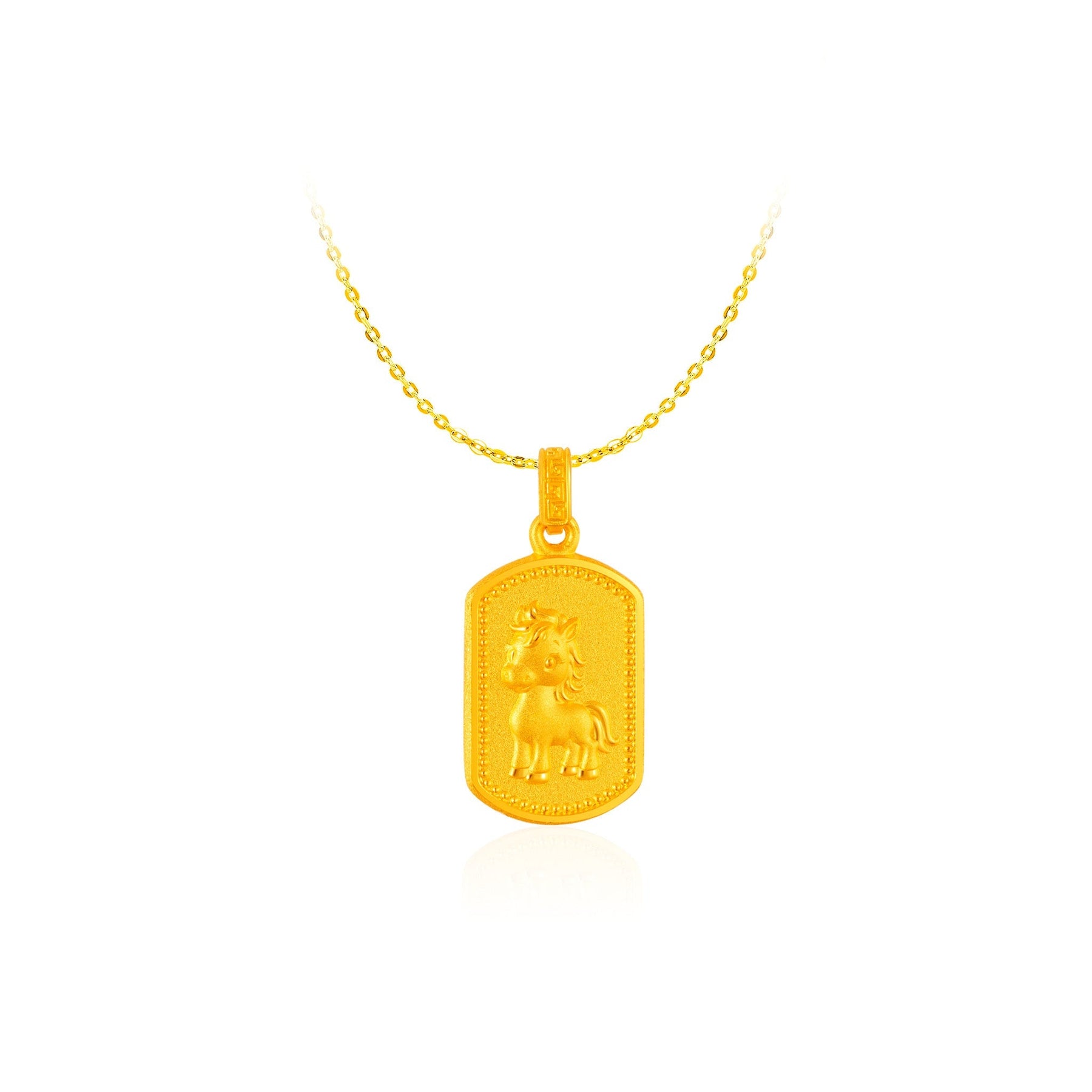 999 Gold 马瑞吉祥 Blessing Pendant