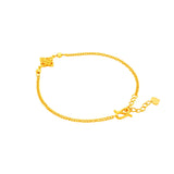 999 Gold Bound Star Bracelet(星想事成)