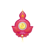 999 Gold Deepavali Blessing Charm