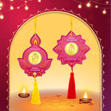 999 Gold Deepavali Blessing Charm