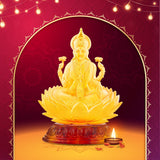 999 Gold Goddess Lakshmi Figurine