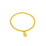 999 Gold Golden Sphere Bracelet